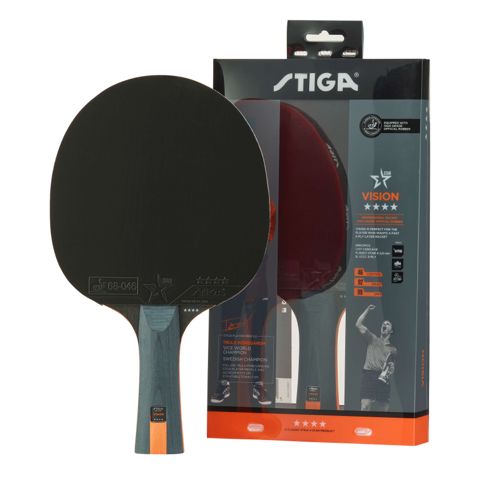 Raketka masaüstü tennis üçün Stiga Bat Vision - 4-Star, göy-narıncı — Bakı