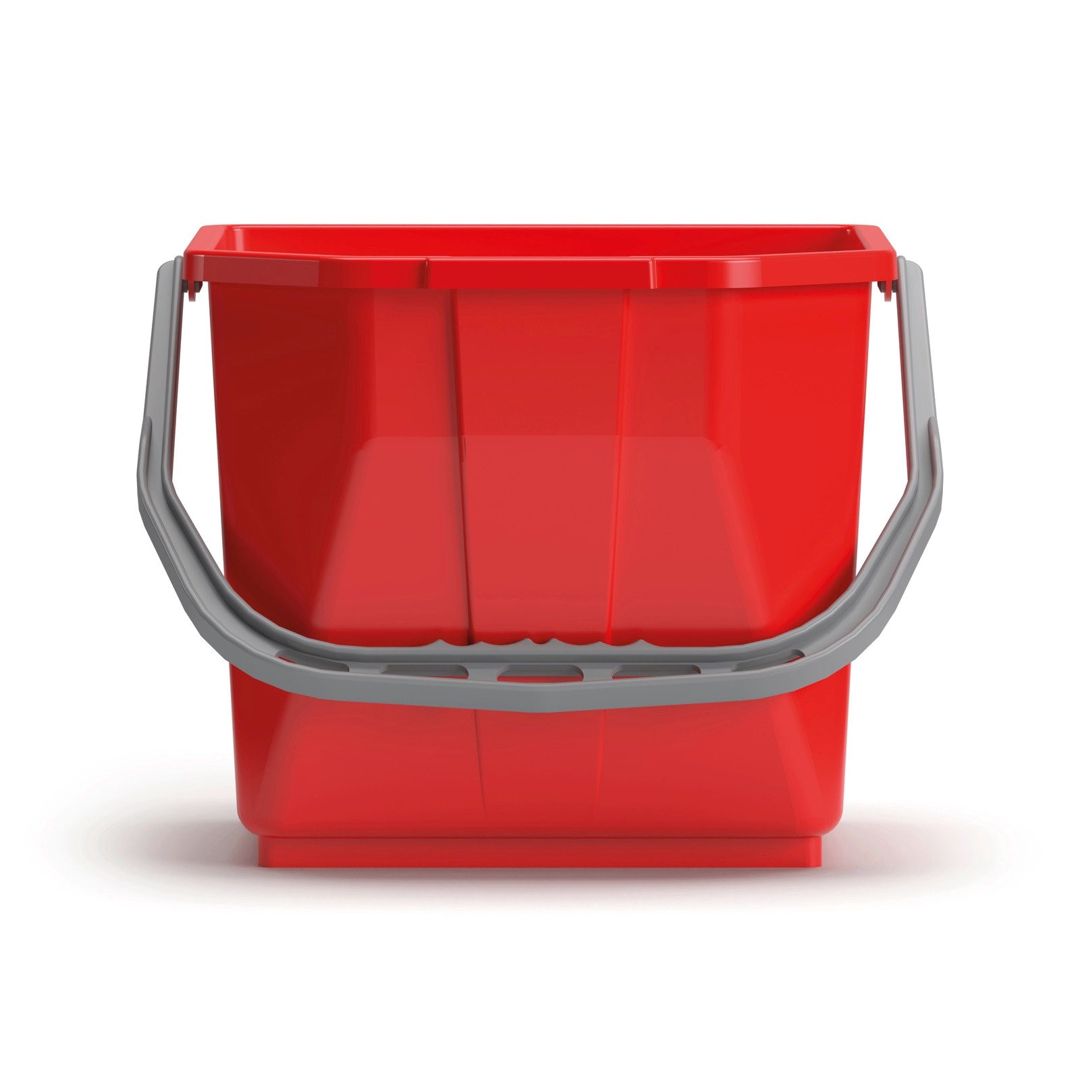 Vədrə, qırmızı, 25 l, polipropilen, 50% təkrar emal edilmiş materialdan, tutacaqla - 6.999-214.0 — Mallar, Bakı