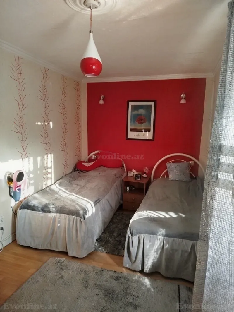 Satılır 3 otaqlı Mənzil Köhnə tikili 75 m² Bakı, Nərimanov r., Gənclik m — Mənzil, Bakı (5)