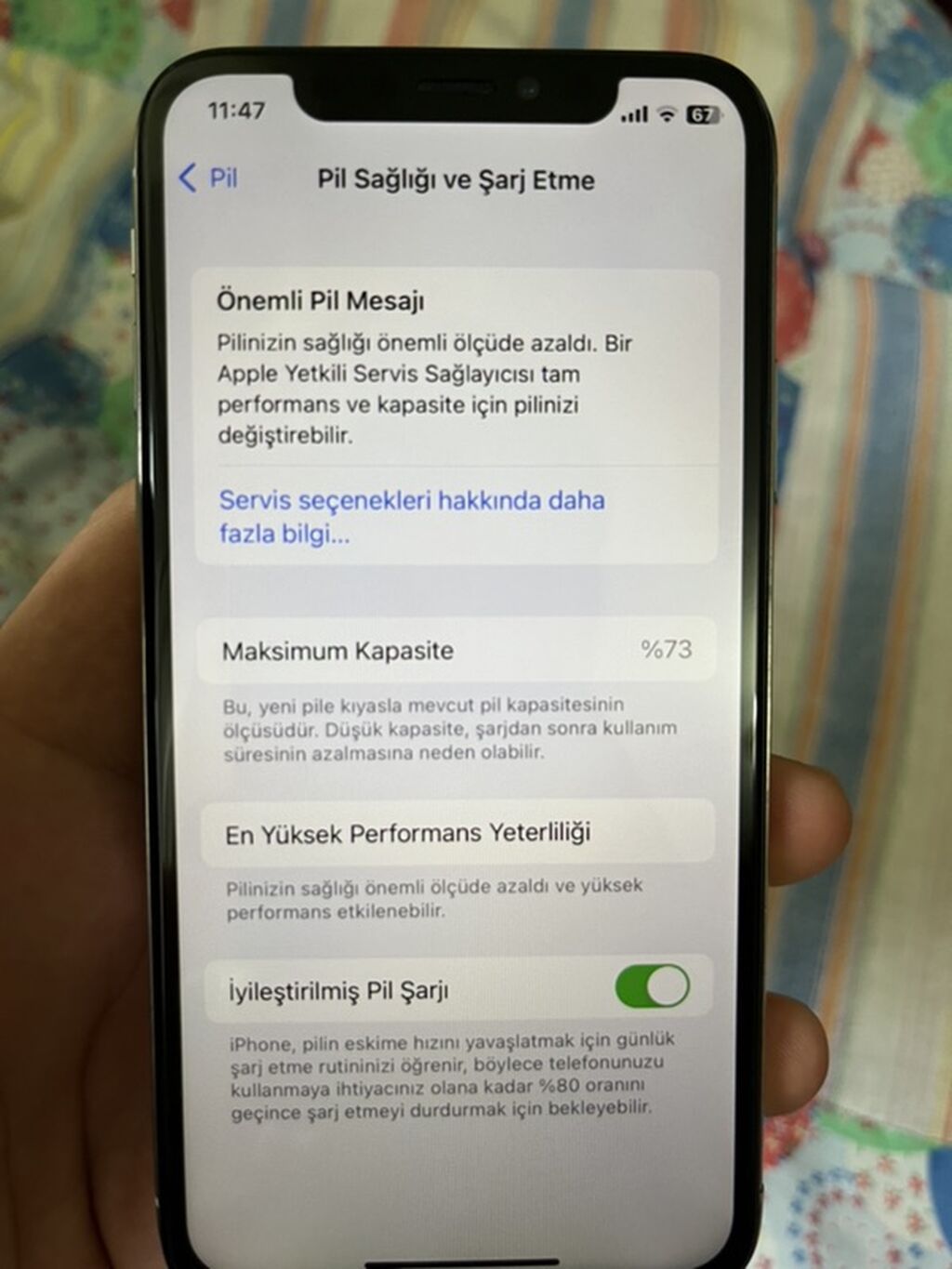 IPhone X, 64 GB, Matte Silver — Apple iPhone, Bakı (6)