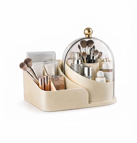 Kosmetik orqanayzer, plastik, bej, 19x30x26 sm — Bakı