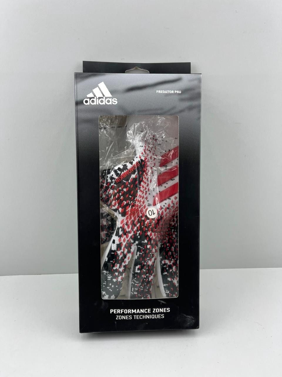 Qapıçı əlcəkləri Predator Pro, qırmızı/ağ, ölçü 8 — Mallar, Bakı (2)