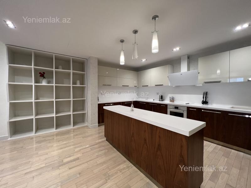 Kirayə 3 otaqlı Bina evi menzil (Yeni tikili), 180 m², Səbail rayonu — Mənzil, Bakı (12)
