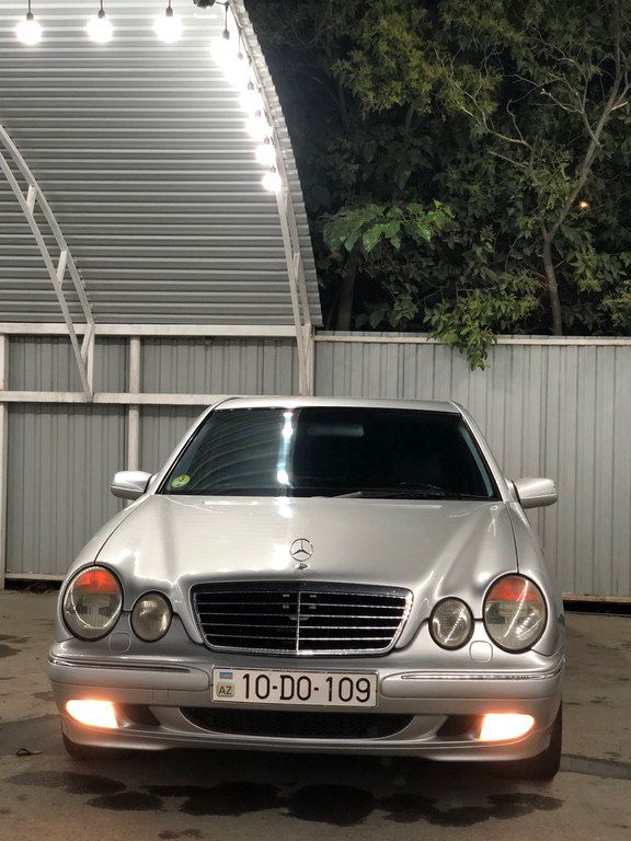 Mercedes E 220, 2.2 L, 2000 il, 354 786 km 10-DO-109 — Avtomobillər, Bərdə (5)