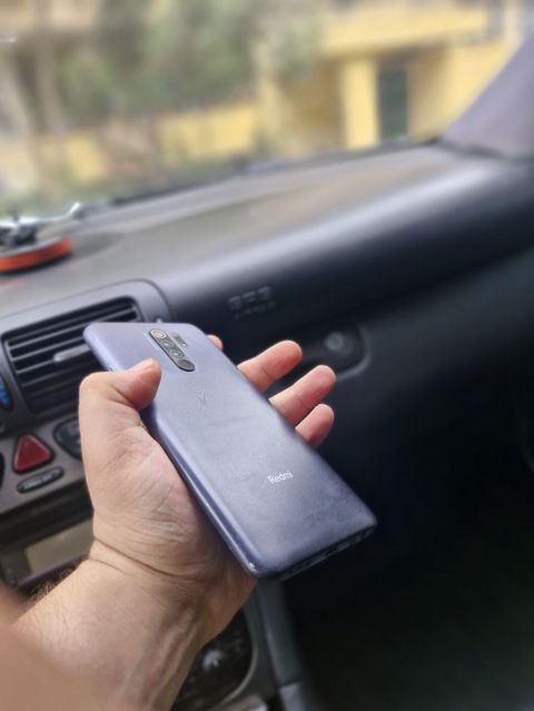 Redmi Note 9, 32 GB, rəng - Mavi, Barmaq izi — Bakı