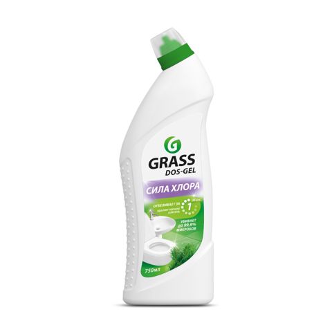 Hamam otağı və tualet üçün təmizləyici gel Grass Dos-Gel Qoruma və parıltı 750 ml — Bakı