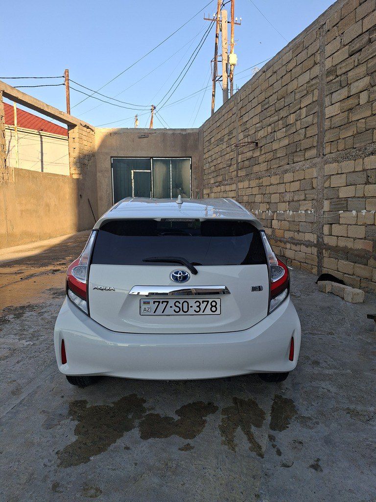 Toyota Aqua, 1.5 L, 0.87 kWh, 2018 il, 112 000 km 77-SO-378 — Avtomobillər, Bakı (7)