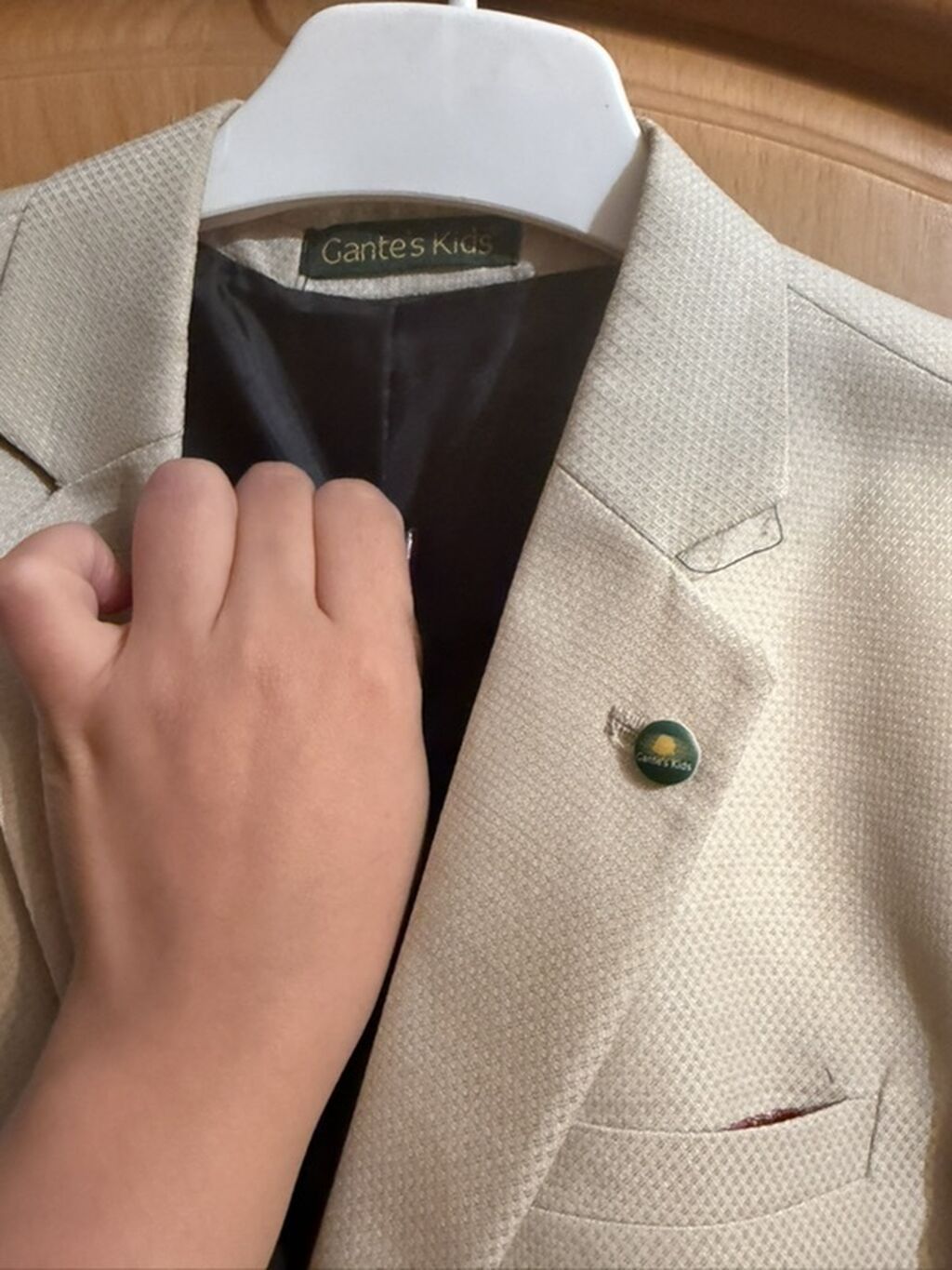 Gante’s Kids oğlan üçün dəst – krem rəngli Məhsulun tərkibi və — Uşaq geyimi, Bakı (4)