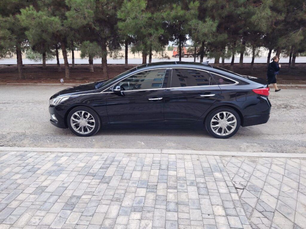 Hyundai Sonata, 1.7 L, 2016 il, 148 577 km — Avtomobillər, Şirvan (9)