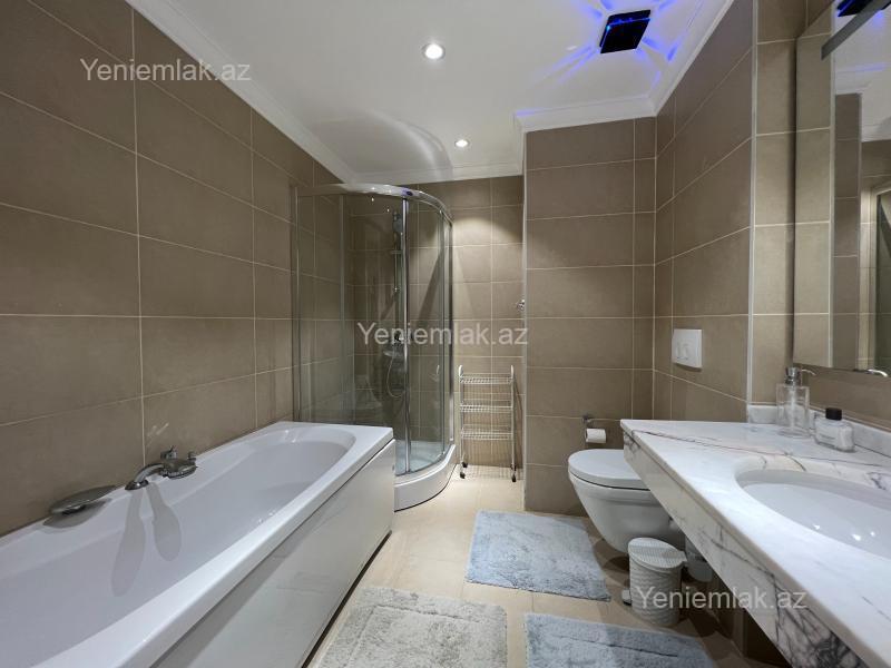 Kirayə 3 otaqlı Bina evi menzil (Yeni tikili), 170 m², Səbail rayonu — Mənzil, Bakı (10)