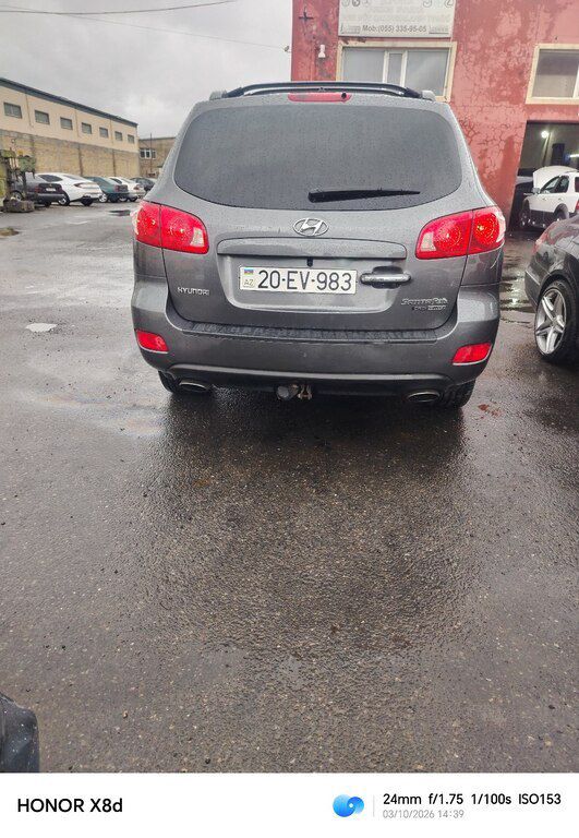 Hyundai Santa Fe, 2.2 L, 2007 il, 316 000 km 20-EV-983 — Avtomobillər, Bakı (2)