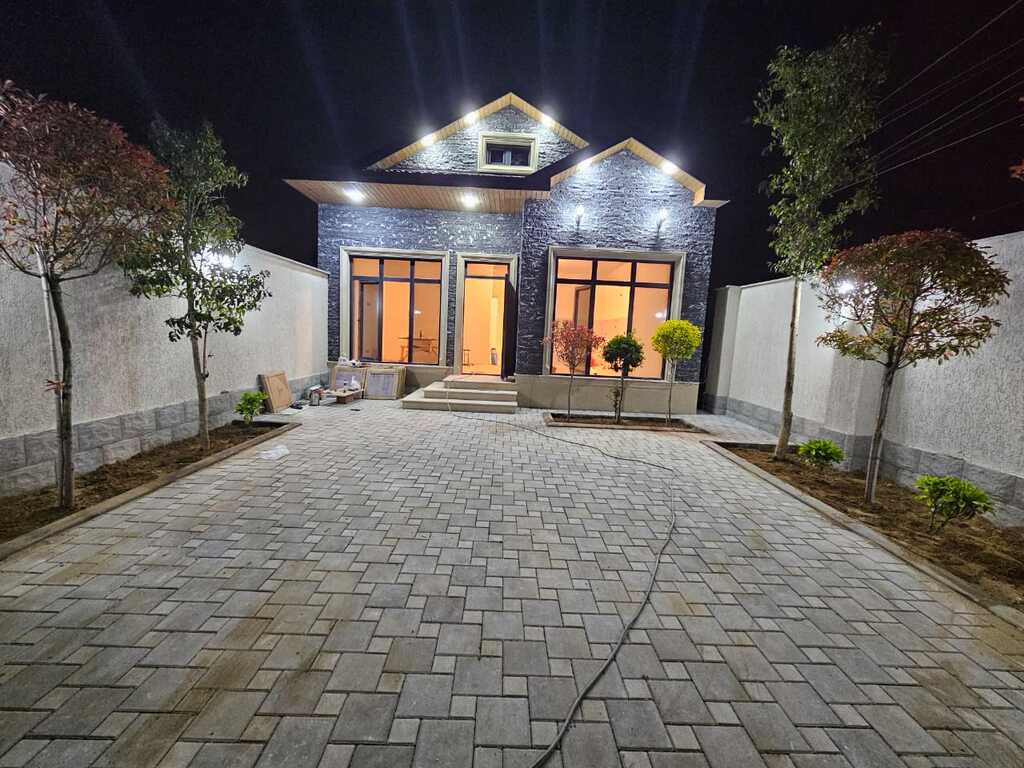Satılır 3 otaqlı həyət evi/bağ evi 90 m² — Ev, villa, Bakı (12)