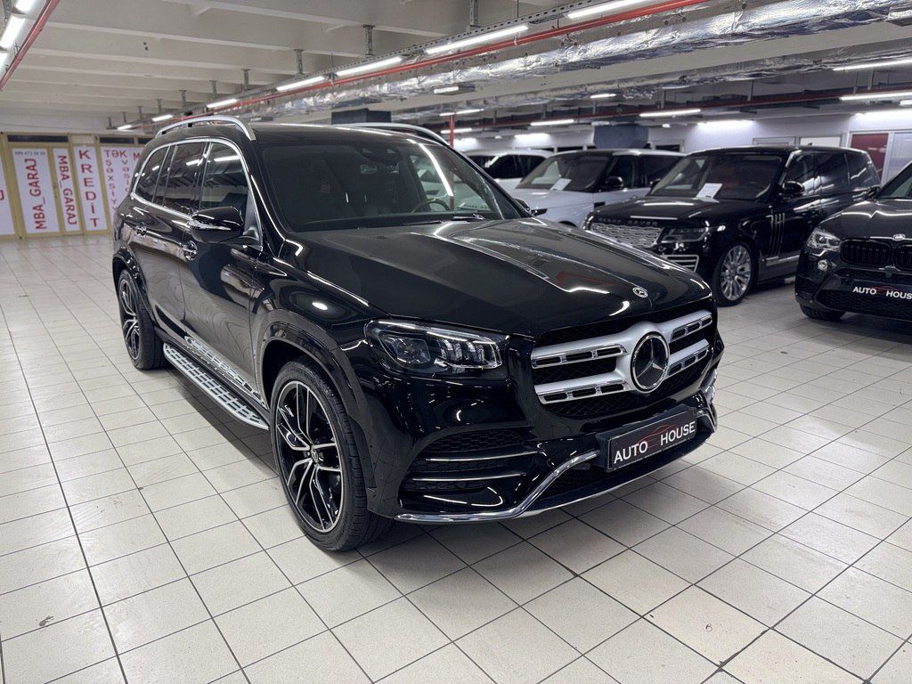 Mercedes GLS 450 4MATIC, 3.0 L, 2021 il, 56 000 km — Avtomobillər, Bakı (3)