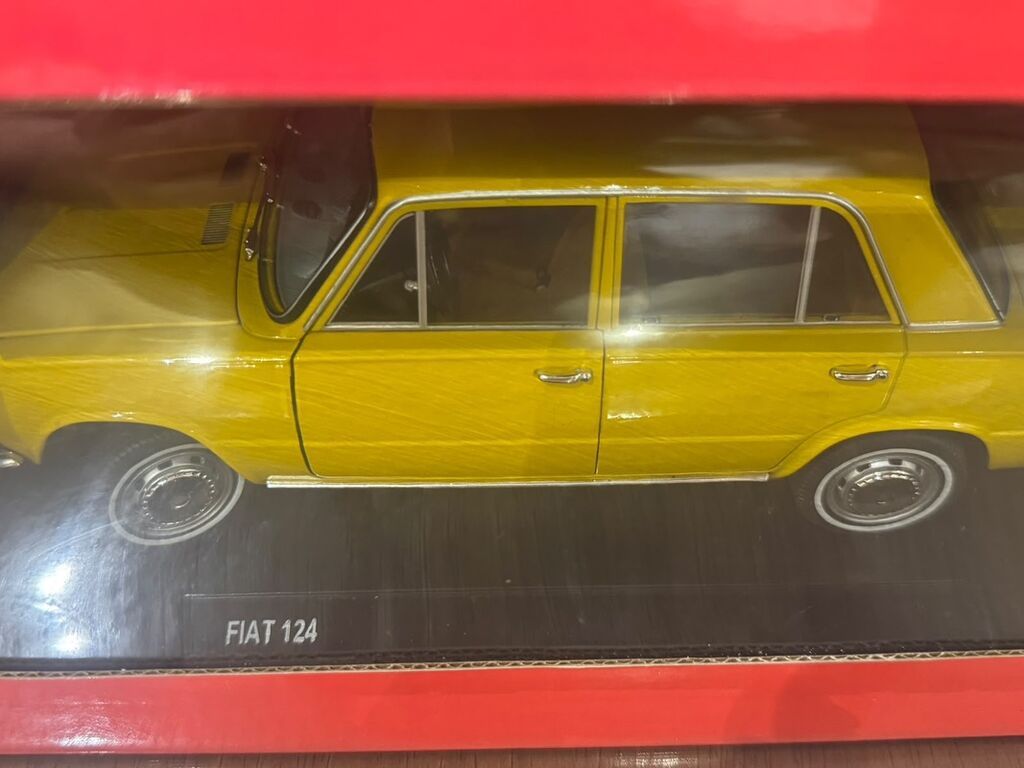 Fiat, 1966 il, 1:18, Dəmir — Modellar, Bakı (3)