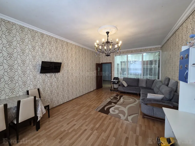 Satılır 2 otaqlı Mənzil Yeni tikili 75 m² Bakı, Binəqədi r., Azadlıq prospekti m., 7-ci mikrorayon — Mənzil, Bakı (3)