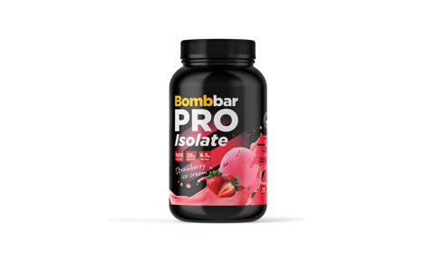 Protein Bombbar Pro Isolate Strawberry Ice-Cream, 900 qr — Bakı