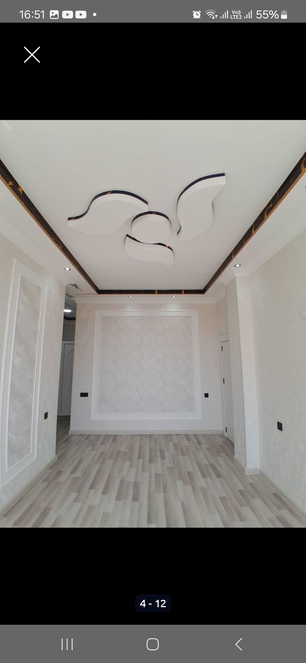 2 otaqlı, Yeni tikili, 55 kv. m — Mənzil, Xırdalan (9)