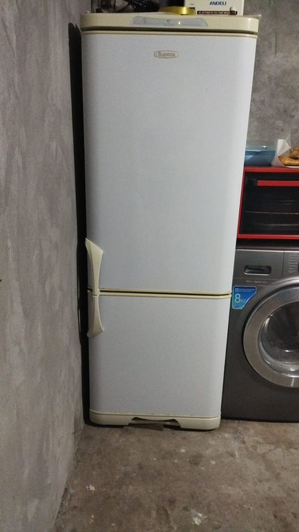 Hec bir problemi yoxdu. Buzco markalı iki qapılı soyuducu - Rəng — Soyuducular, Göyçay