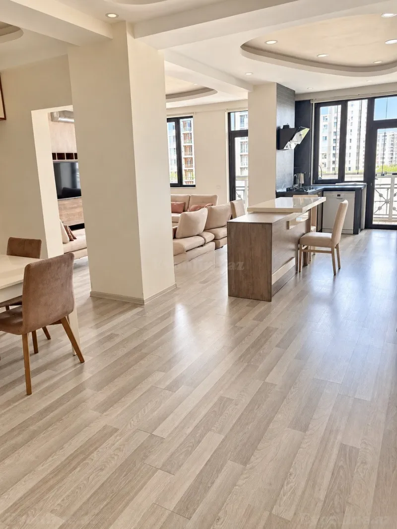 Satılır 3 otaqlı Mənzil Yeni tikili 130 m² Bakı, Nərimanov r., Gənclik m — Mənzil, Bakı (5)