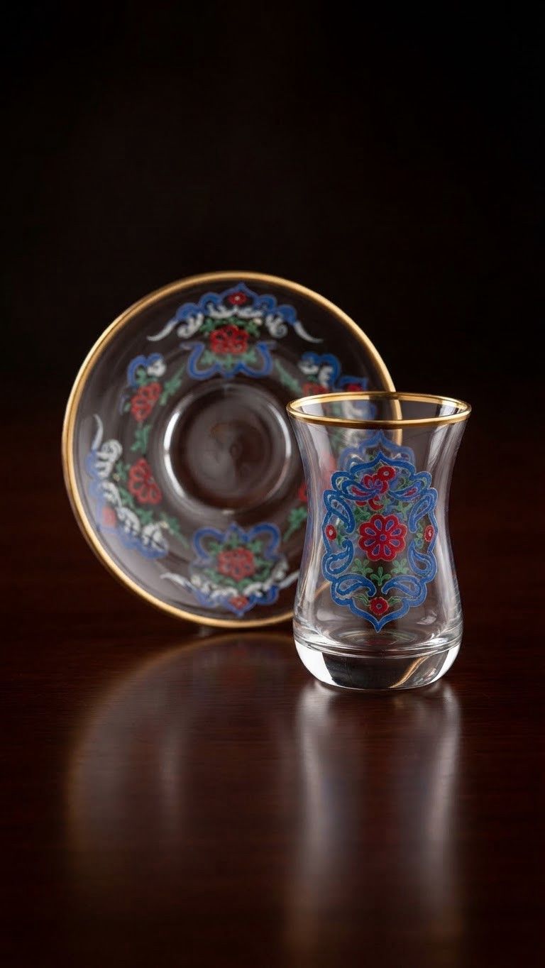 Armudu stəkan dəsti Buta glass, 160 ml, şüşə, 6 nəfərlik, 12 parça — Mallar, Bakı