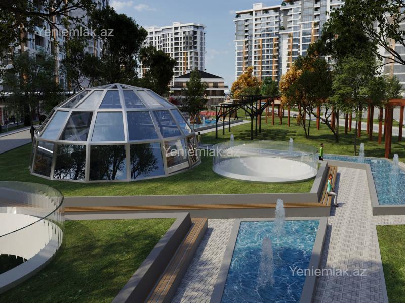Satılır 2 otaqlı Bina evi menzil (Yeni tikili), 59 m², Nərimanov rayonu — Mənzil, Bakı (5)