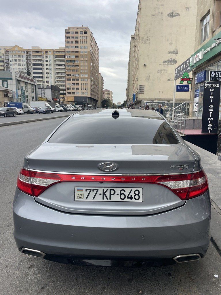 Hyundai Grandeur, 2.2 L, 2015 il, 300 000 km 77-KP-648 — Avtomobillər, Bakı (2)