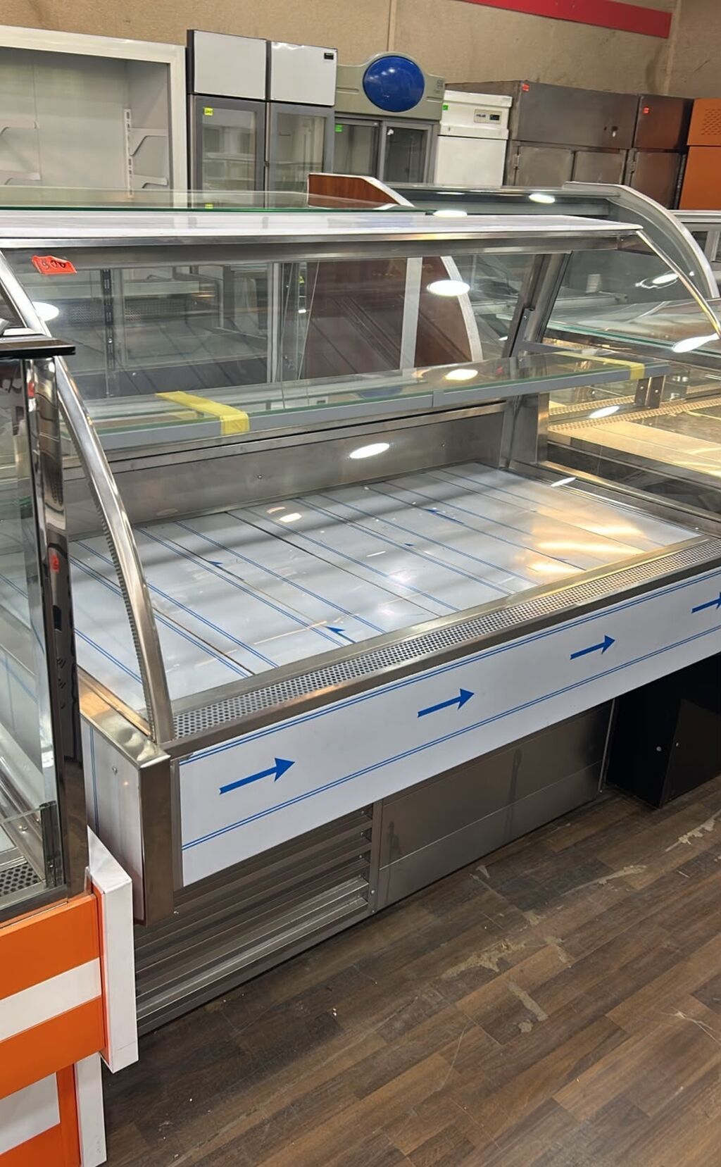 Sənaye tipli soyuduculu vitrin - Məqsəd: market, kafe, restoran — Soyuq vitrini, Digah
