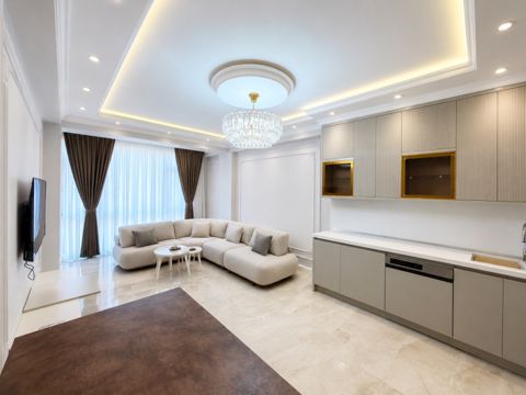 İcarəyə verilir 4 otaqlı yeni tikili 140 m² — Bakı