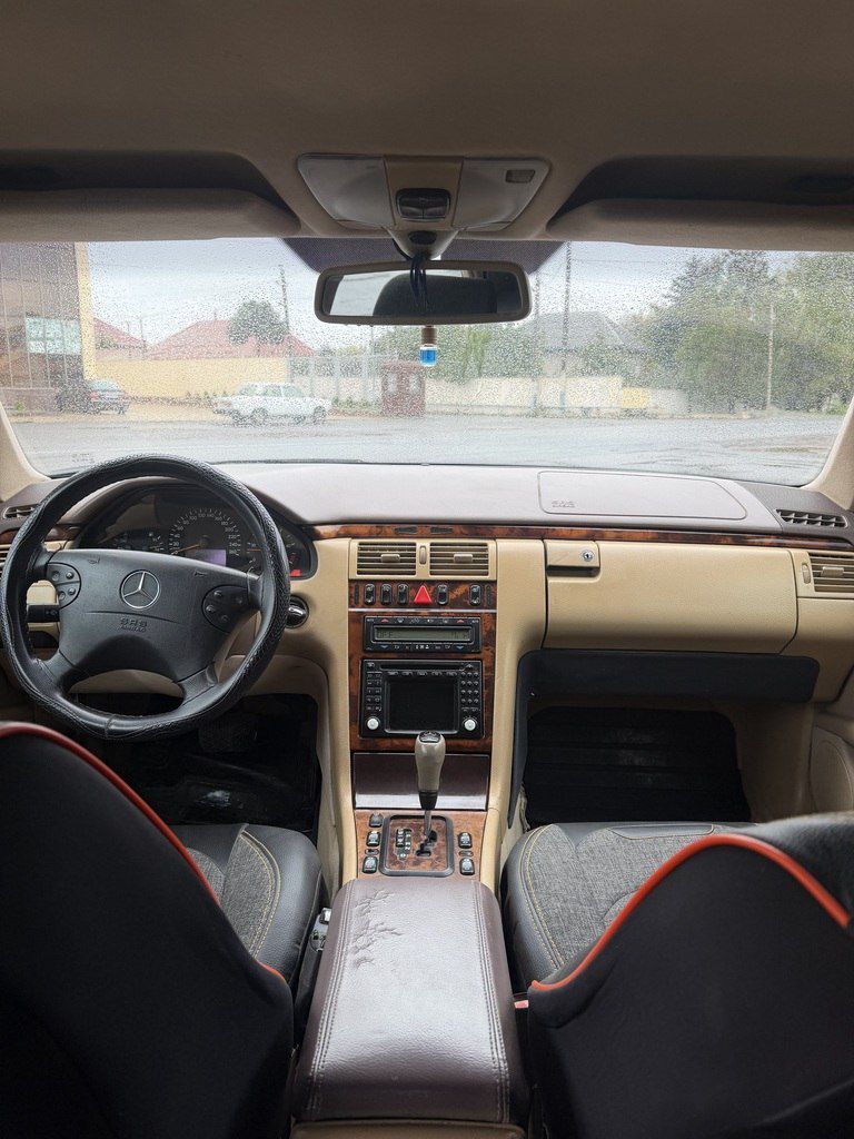 Mercedes E 270, 2.7 L, 2000 il, 380 546 km — Avtomobillər, Bakı (6)