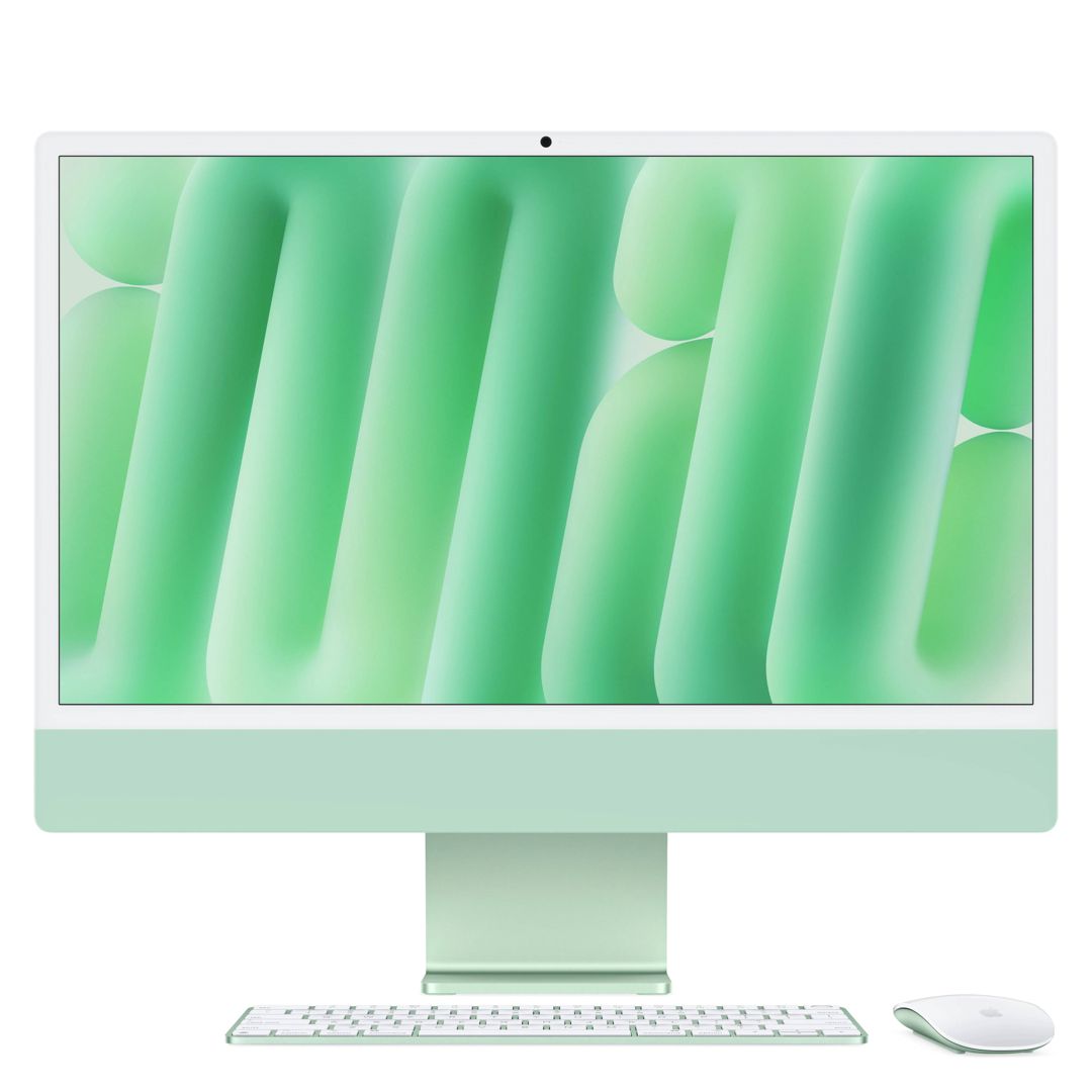 Monoblok Apple iMac retına 4.5K dısplay: apple M4 chıp wıth 8‑CORE CPU/8‑CORE GPU/16GB/256GB ssd/grn (MWUE3RU/A) — Monobloklar, Bakı