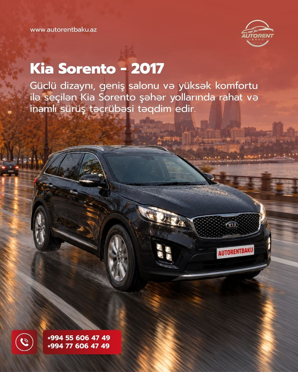 Günlük, Hyundai, Depozitsiz 77-VG-293 — Minik avtomobili icarəsi, Bakı (2)