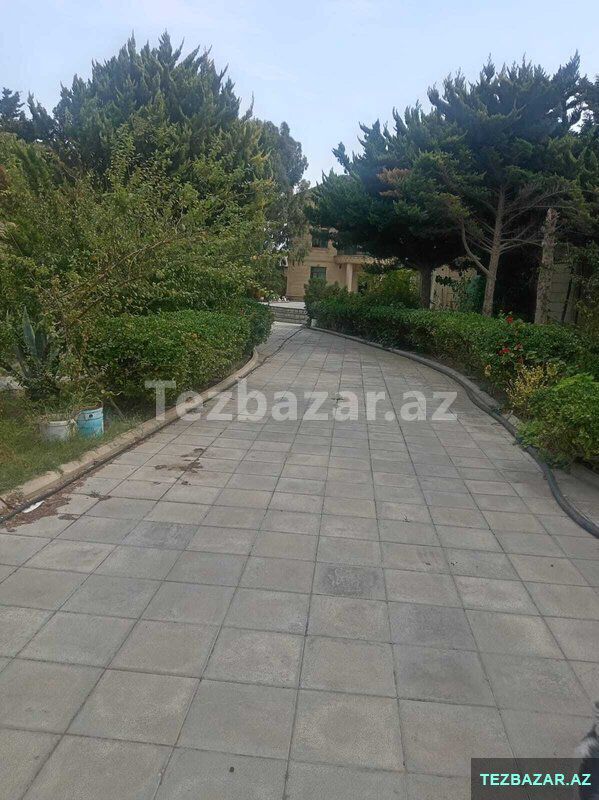 Şüvəlanda Polis Akademiyasının yanında 23 sot + villa — Ev, villa, Bakı (4)