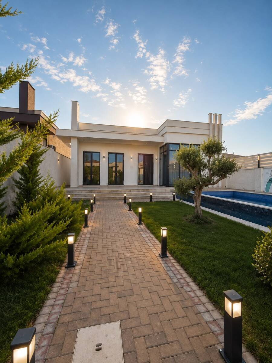 Satılır 4 otaqlı həyət evi/bağ evi 200 m² — Ev, villa, Bakı (2)