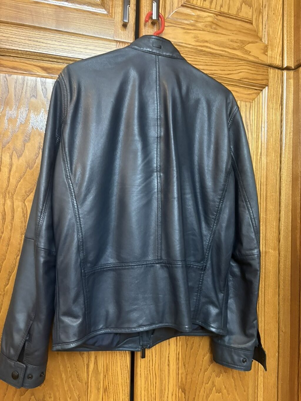 Kurtka, Dəri, Payız, Massimo Dutti, M — Kurtkalar, Bakı (2)