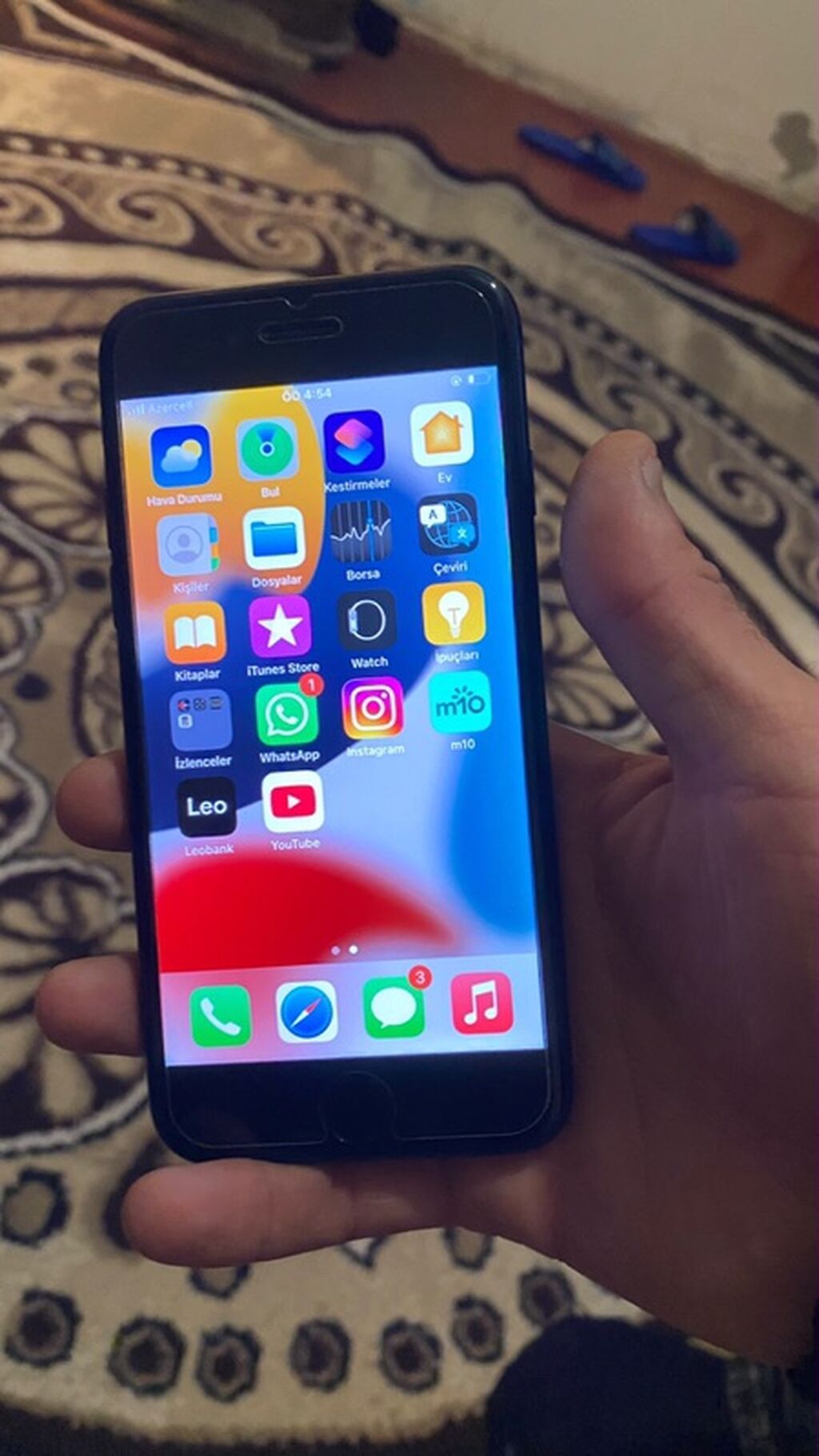 IPhone 7, Qara, Barmaq izi — Apple iPhone, Bakı (2)