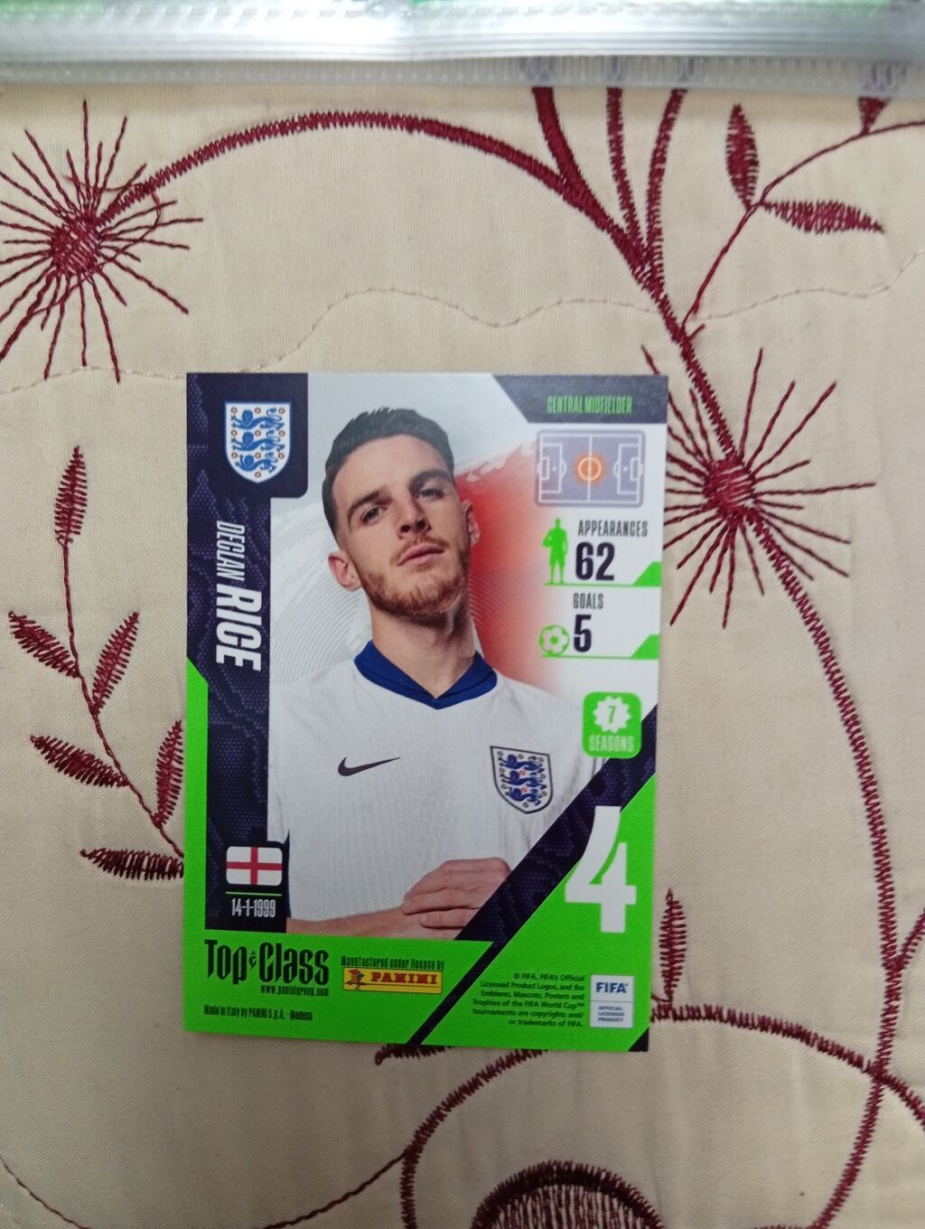 Panini “Top Class” futbol kartı – Declan Rice - Brend: Panini — Digər, Bakı (2)