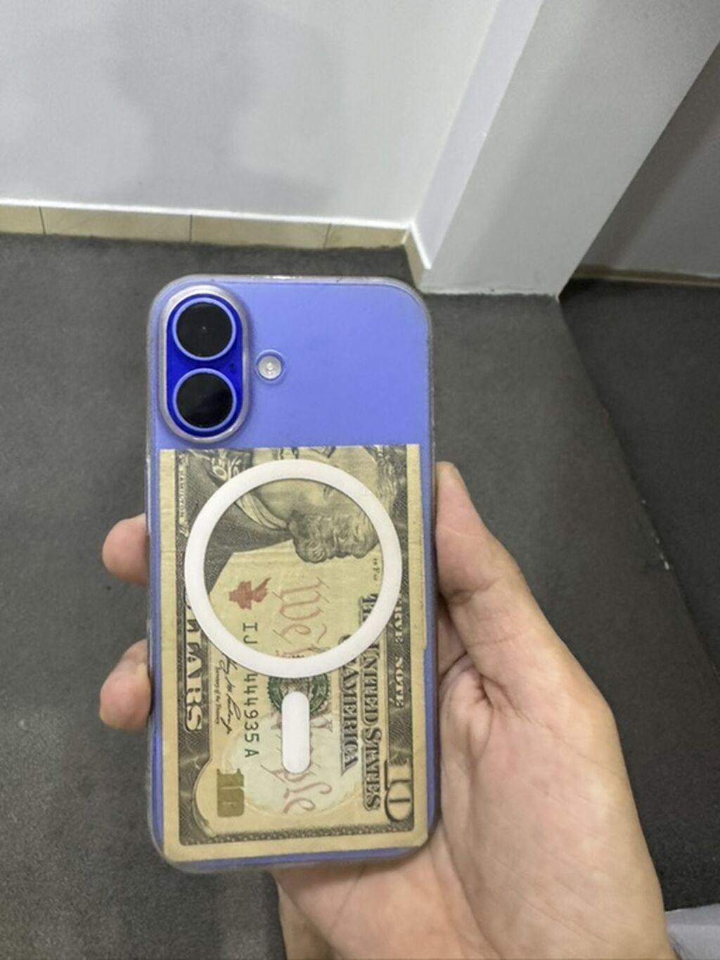 IPhone 16, 128 GB, Mavi, Zəmanət — Apple iPhone, Bakı (4)