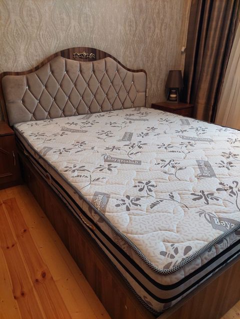İşlənmiş, İkinəfərlik çarpayı, Bazalı, Matras ilə, Siyirməsiz — Bakı