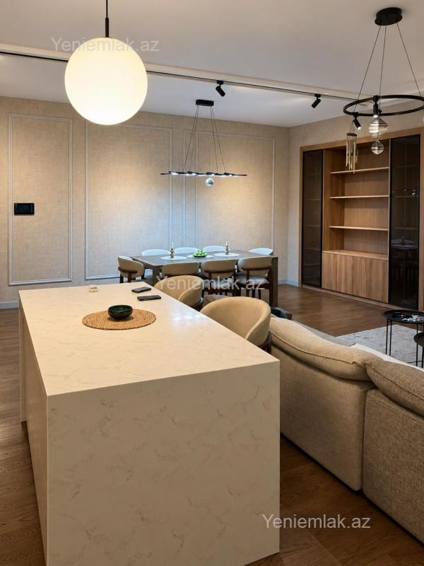 Kirayə 3 otaqlı Bina evi menzil (Yeni tikili), 115 m², Nəsimi rayonu — Mənzil, Bakı (10)
