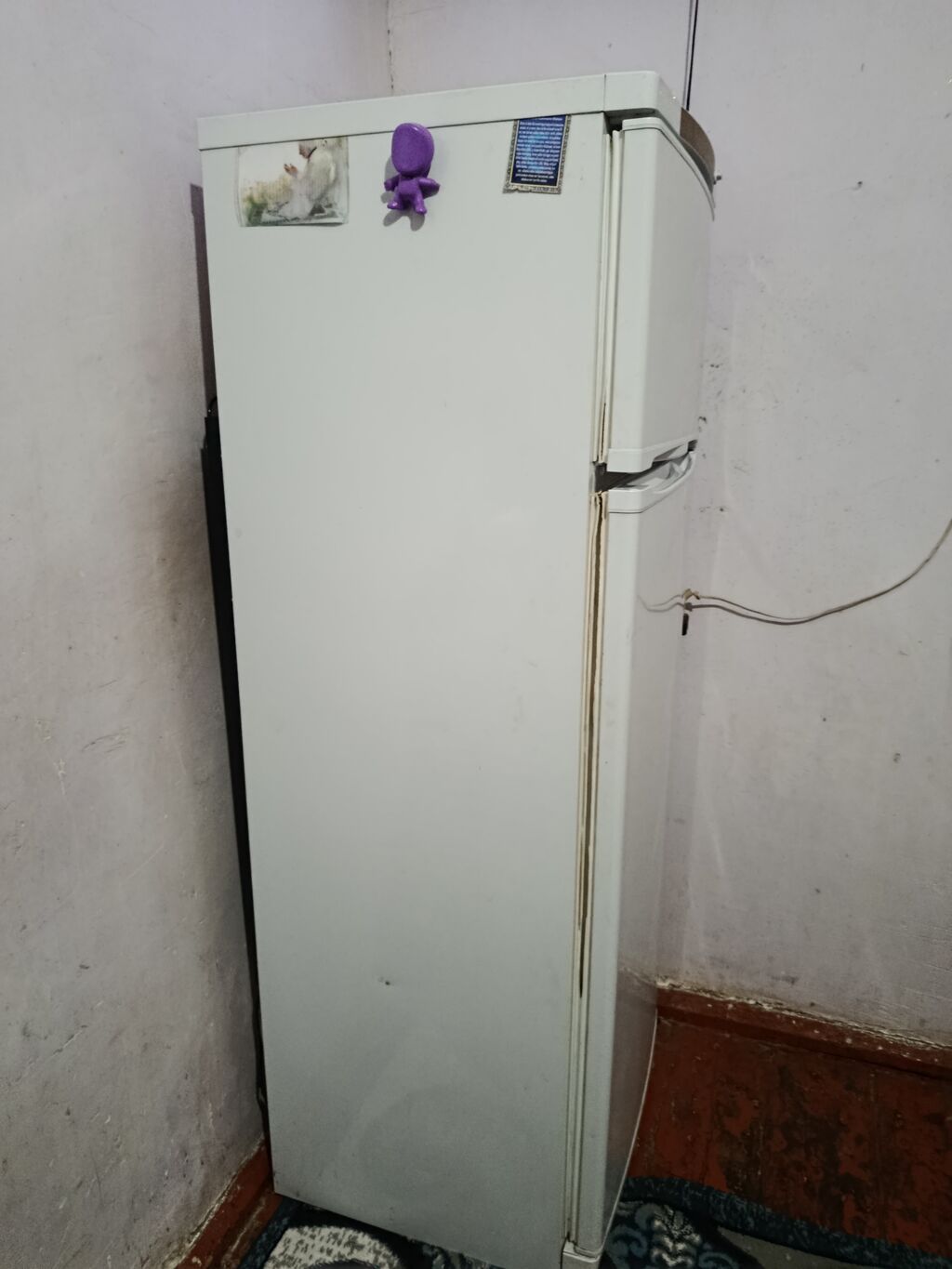 İkiqapılı məişət soyuducusu - Üst hissədə ayrıca dondurucu bölmə, alt — Soyuducular, Bakı (2)