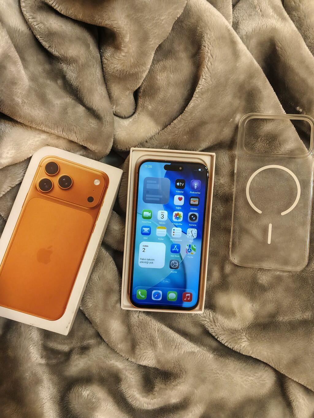 IPhone 17 Pro Max, 512 GB, Narıncı, Face ID — Apple iPhone, Bakı (2)
