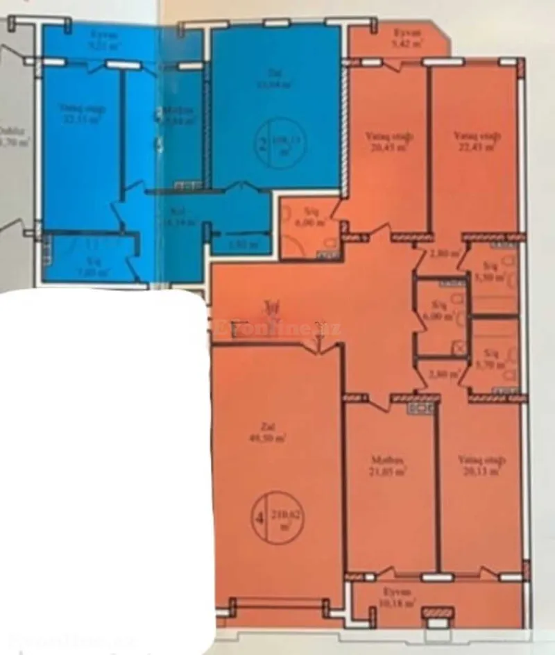 Kirayə verilir 2 otaqlı Mənzil Yeni tikili 108 m² Bakı, Yasamal r., Nizami m — Mənzil, Bakı (2)