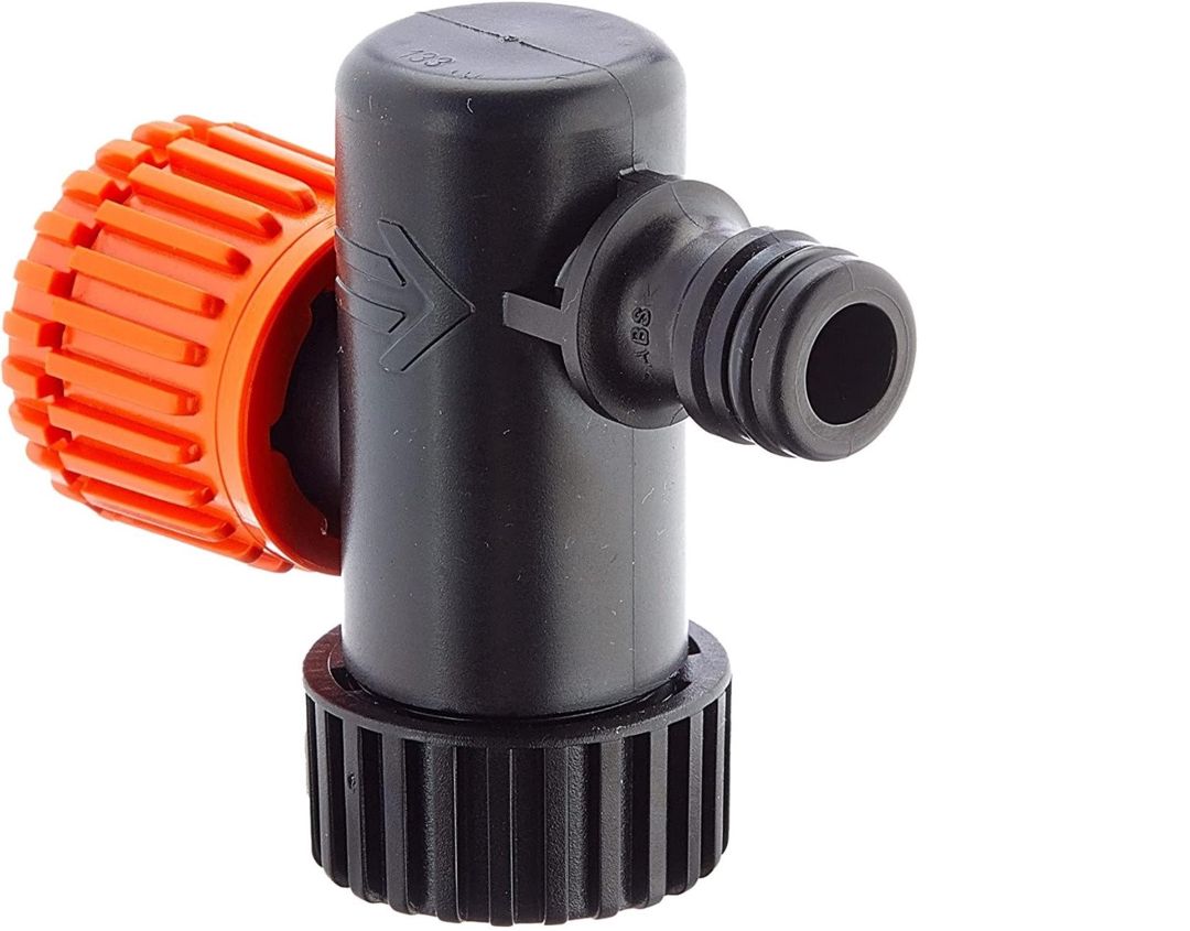 Təzyiq düşürücü damlama sistemi üçün Claber 91040, giriş 1/2"-3/4" (15-25 mm), çıxış JAK click system - 800625910403 — Mallar, Bakı (3)