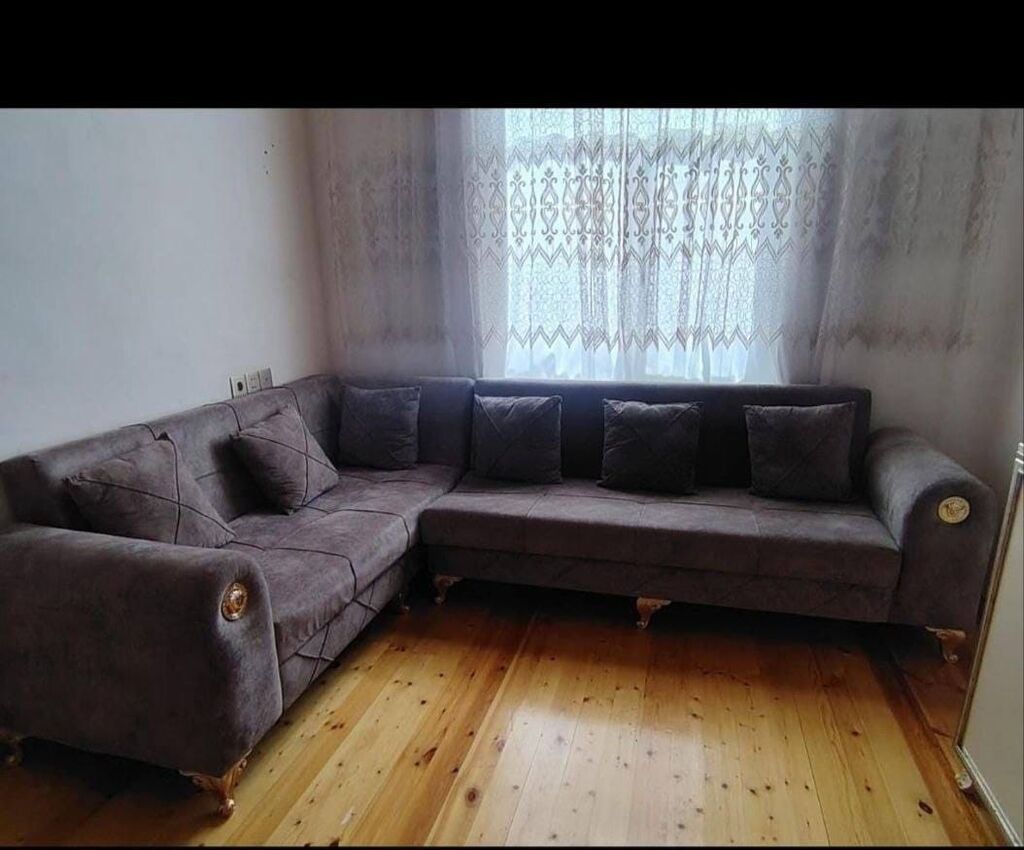 Kunc divani 2x3 350 azn Acilir, bazasi var Sumqayit lale 2 kod 53 — Mebel, Bakı
