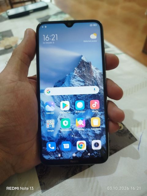 Redmi Note 8 (2021), 128 GB, rəng - Bənövşəyi, Barmaq izi — Şirvan
