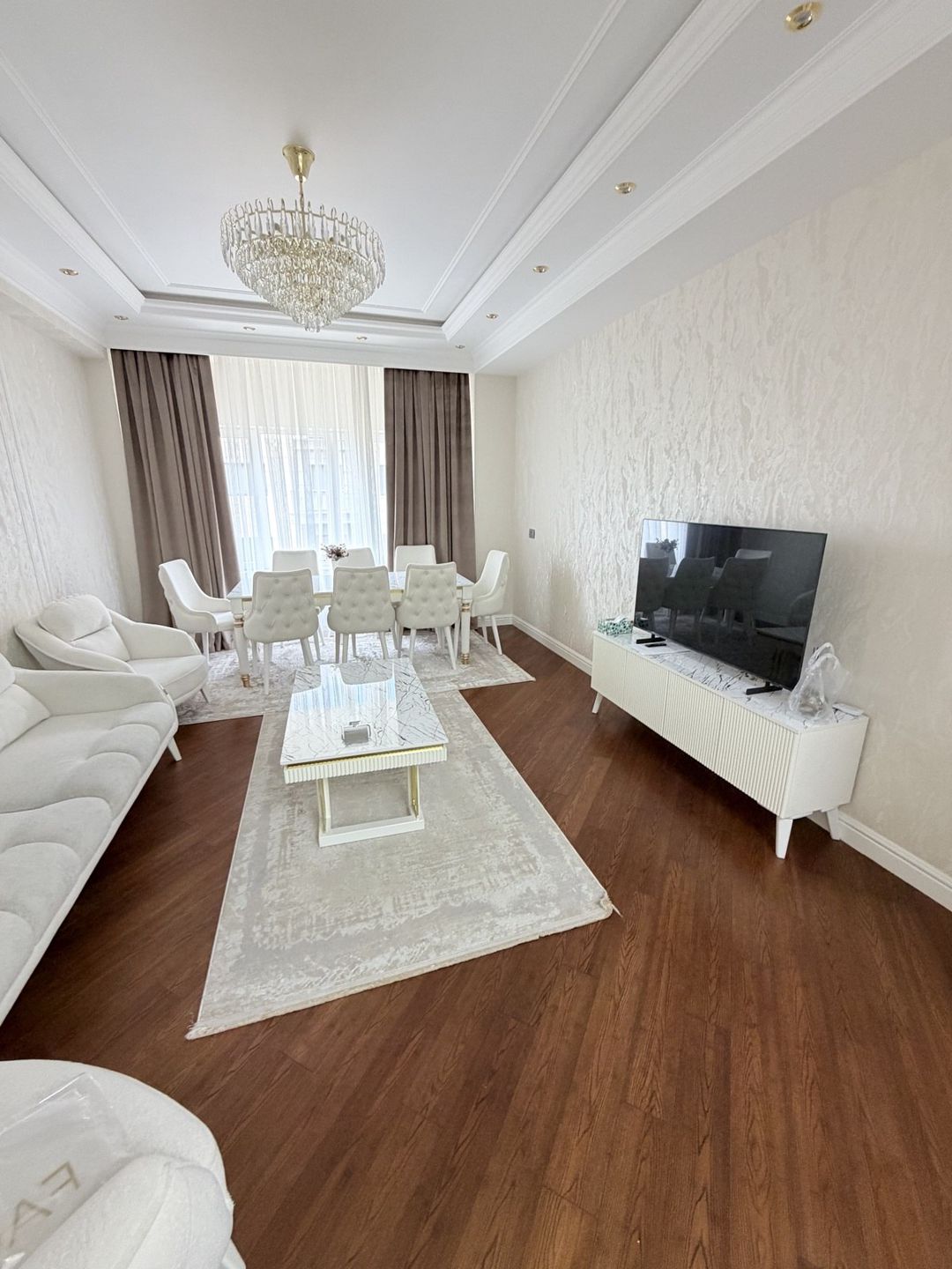 İcarəyə verilir 3 otaqlı yeni tikili 130 m² — Mənzil, Bakı (9)