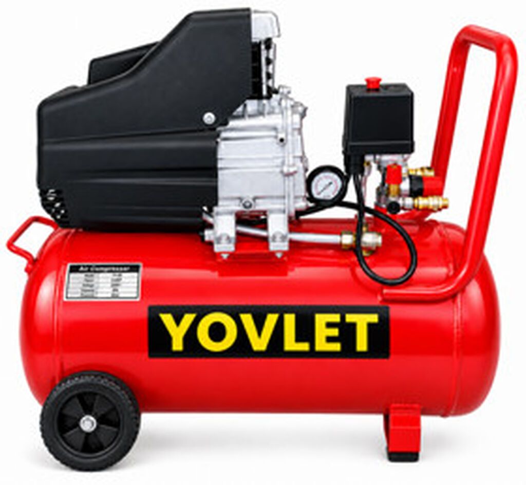 Elan başlığı: Hava kompressoru Yovlet, 8 bar, 180 litr/dəq, 100 L — Pompa və kompressor, Bakı