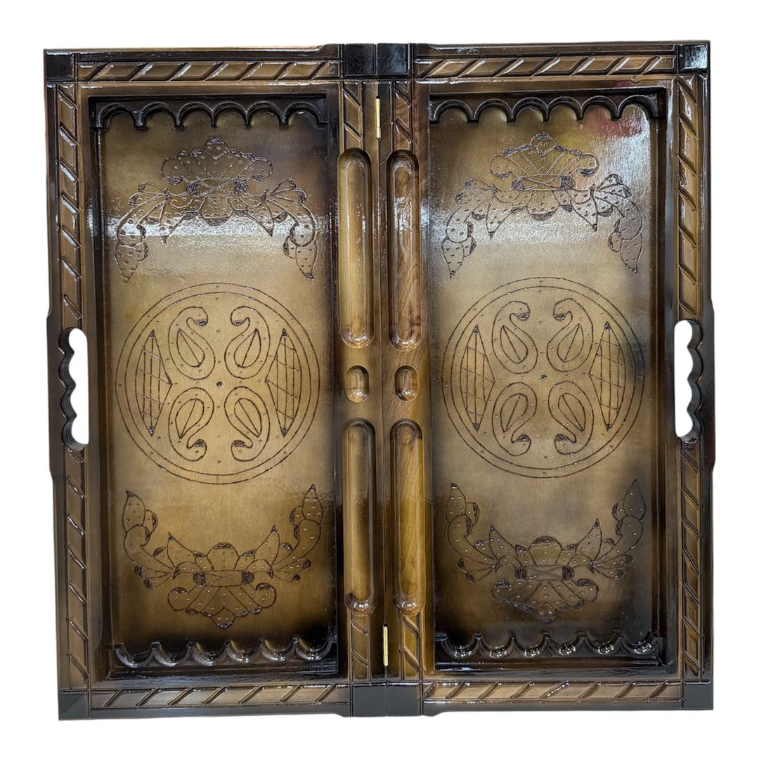 Nərd, qoz ağacı, 66x33 sm — Mallar, Bakı (3)
