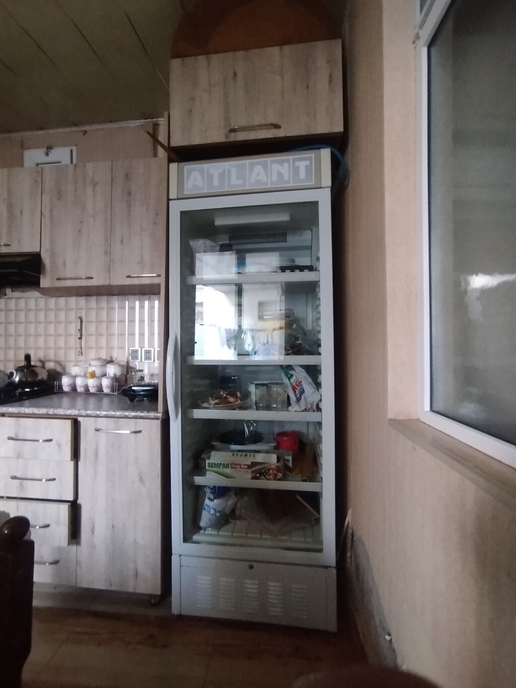 Atlant vitrin tipli soyuducu - Şüşə qapılı, ticarət və ictimai iaşə — Soyuq vitrini, Bakı (3)