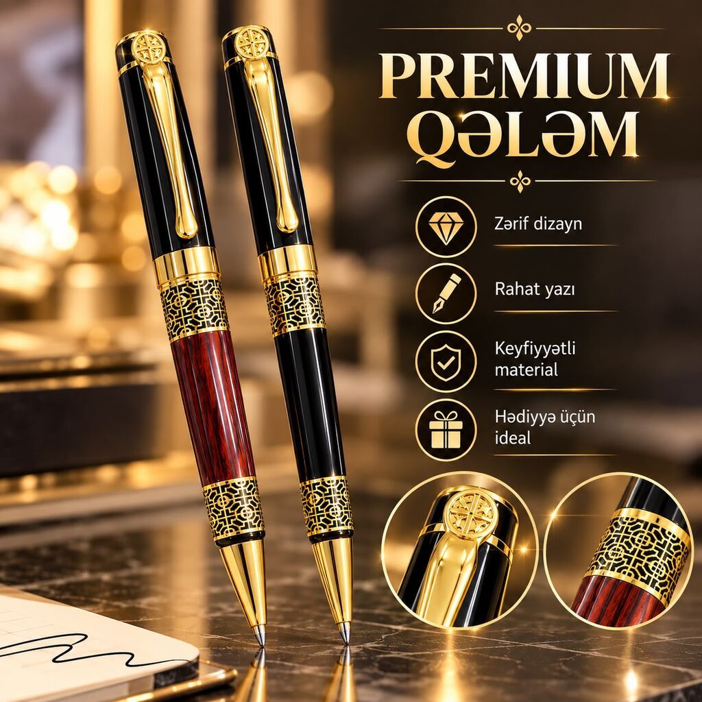 Premıum Qələm – zəriflik və rahat .Məllimələr gununə ozəl hədiyyə — Ofis malları, Bakı